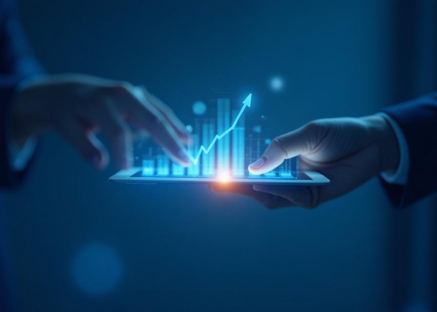 Graafinen esitys prosessien nopeutumisesta ja tehostumisesta